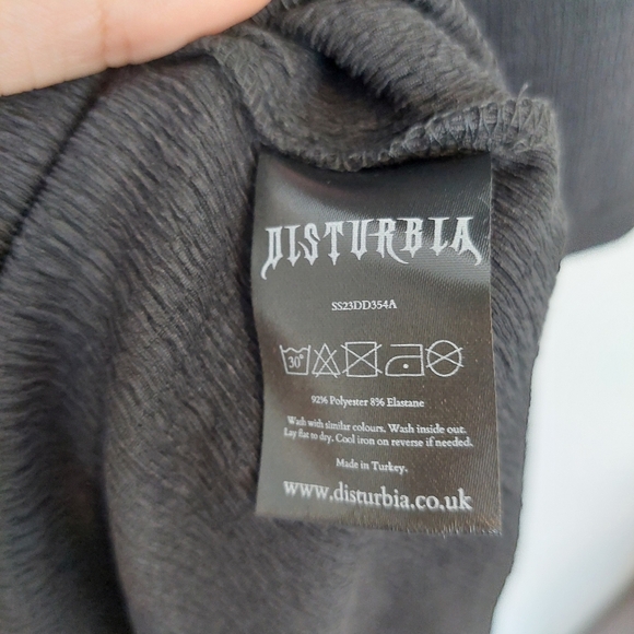 DISTURBIA Kasdeya Lace Up Midaxi Dress Size US 14 NWT - Picture 7 of 10